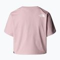 Dámské tričko The North Face Simple Dome Cropped Slim Tee metal pink 5