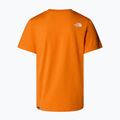 Pánské tričko The North Face Easy digital orange/tnf white 2