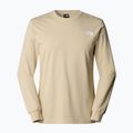Pánské tričko Longsleeve The North Face Easy Tee gravel 4