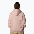 Mikina The North Face Mountain Cleanup Over Hoodie pink moss 3