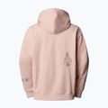 Mikina The North Face Mountain Cleanup Over Hoodie pink moss 5