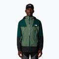 Pánská bunda do deště  The North Face Signal 2.5L Dryvent duck green/deep nori/tnf black