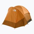 Kempinkový stan pro 4 osoby The North Face Wawona 4P light exuberance orange/ timber tan/ new taupe green  3