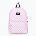 Dětský městský batoh Vans Old Skool Grom Check 18 l coral blush 