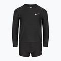 Dětská tepláková souprava Nike Swoosh Motion Club Ls Dk Smoke Grey