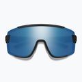 Sluneční brýle Smith Wildcat matte black/chrp polarized blue mirror/clear 2