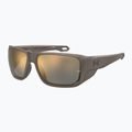 Pánské sluneční brýle Under Armour Attack MD S3 brwn metlzed/gold mirror oleophobic 2