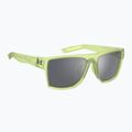 Pánské sluneční brýle Under Armour Launch 2/G S3 green crystal/silver mirror