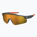 Dětské sluneční brýle Under Armour Levelup Jr S3 metalized grey/gold mirror 2