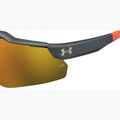 Dětské sluneční brýle Under Armour Levelup Jr S3 metalized grey/gold mirror 7