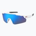Dětské sluneční brýle Under Armour Levelup Jr S3 matte white blue/blue multilayer 2