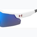 Dětské sluneční brýle Under Armour Levelup Jr S3 matte white blue/blue multilayer 7