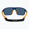 Pánské sluneční brýle Polaroid PLD 7058/S matte blue/blue polarized high contrast 5