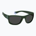 Dětské polarizační sluneční brýle Polaroid PLD 8064/S green/grey