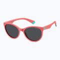 Dětské sluneční brýle Polaroid PLD 8065/S coral/grey polarized 2