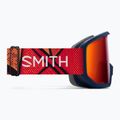 Lyžařské brýle Smith Transfer S3 midnight geo alpine/red solx mirror antifog 4