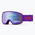 Lyžařské brýle Smith Tribute S1 fresh purple/blue sensor mirror antifog
