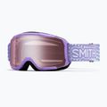Dětské lyžařské brýle Smith Daredevil S2 light lavender dot clouds/ignitor mirror antifog