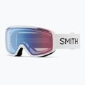 Lyžařské brýle Smith Rally S1-S2 white/photochromic blue sensor mirror