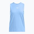 Dámské tréninkové tílko top Under Armour Rival Muscle Tank horizon blue/white 3