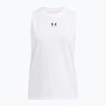 Dámské tréninkové tílko top Under Armour Rival Muscle Tank white/black 3