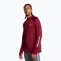 Pánská mikina  do biegania Under Armour Launch Elite CW Balaclava Hoody cardinal/reflective