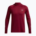Pánská mikina  do biegania Under Armour Launch Elite CW Balaclava Hoody cardinal/reflective 5