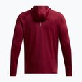 Pánská mikina  do biegania Under Armour Launch Elite CW Balaclava Hoody cardinal/reflective 6