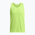 Pánské běžecké tílko Under Armour Launch Singlet morph green/reflective 3