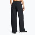 Dámské kalhoty Under Armour Rival Wide Leg black / white 3