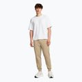 Pánské kalhoty Under Armour Rival Fleece Joggers city khaki/white 2