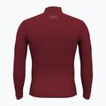 Pánské tričko longsleeve Under Armour Elite Mock CG cardinal/metallic silver 2