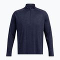 Pánská mikina Under Armour Tech Textured 1/2 Zip midnight navy/black
