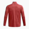 Pánské tričko Longsleeve Under Armour Tech Textured 1/2 Zip earthen orange/black 2