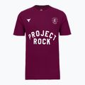 Pánské tréninkové tričko Under Armour Project Rock Badge Of Honor purple 3