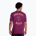 Pánské tričko na lezení Under Armour Project Rock 7 purple 2