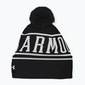 Pánská zimní čepice  Under Armour Halftime Pom Beanie black/white/white 4