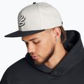 Pánská kšiltovka Under Armour Curry Flat Brim Snapback white clay/black 3