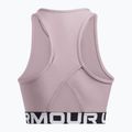 Dámské tréninkové tílko top  Under Armour Heat Gear Rib Tank tetra gray/white 2