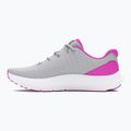 Dámské běžecké boty  Under Armour Charged Surge 4 halo gray/vivid magenta/vivid magenta 10