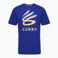 Pánské tričko Under Armour Curry Logo Trend royal/white/taxi