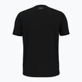 Pánské fitness tričko  Under Armour Sliced Wordmark 60/40S black/horizon blue 2