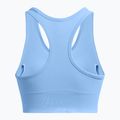 Fitness podprsenka  Under Armour Vanish Seamless Mid Branded horizon blue/white 4