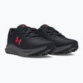 Pánské běžecké boty  Under Armour Charged Bandit Trail 3 black/black/racer red