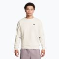 Pánská mikina Under Armour Unstoppable Fleece Crew summit white/black