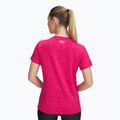 Dámské tričko Under Armour Tech C-Twist shaded fuchsia/white 2