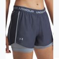 Dámské šortky Under Armour Tech Play Up 2in1 downpour gray / harbor blue / harbor blue 4