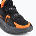 Basketbalové boty Under Armour Flow Futr X 4 UAA black/castlerock/blaze orange 7