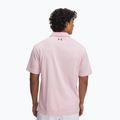 Pánské polo tričko Under Armour Tech Polo prime pink/pitch gray 2