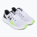 Pánské běžecké boty Under Armour Charged Surge 4 white/hyper green/black 3